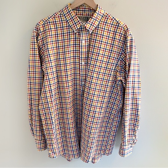 Duluth Trading Co Other - Duluth Trading Co Wrinklefighter Relaxed Fit Long Sleeve Shirt Mens Size Large